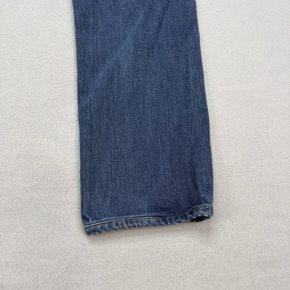 AG Adriano Goldschmied Everett Jeans Mens 34x34 (32x29 Fit) Slim Straight Hemmed